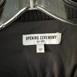 Opening Ceremony black winter jacket size S